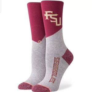 FSU Florida State University STANCE socks Small